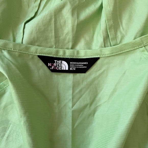 The North Face WindWall Lime Green Hoodie Jacket Women’s M - Picture 7 of 11